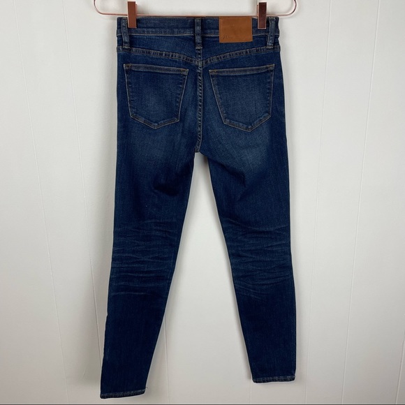 J.Crew Toothpick Dark Wash Skinny Fit Denim Jeans - Picture 8 of 9